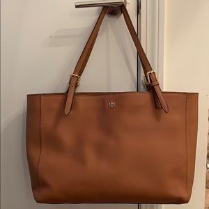 tory burch tote bag brown